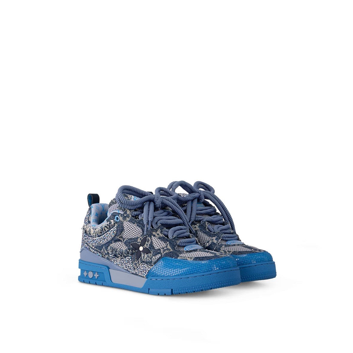 LV SKATE- BLUE SWAROVSKI
