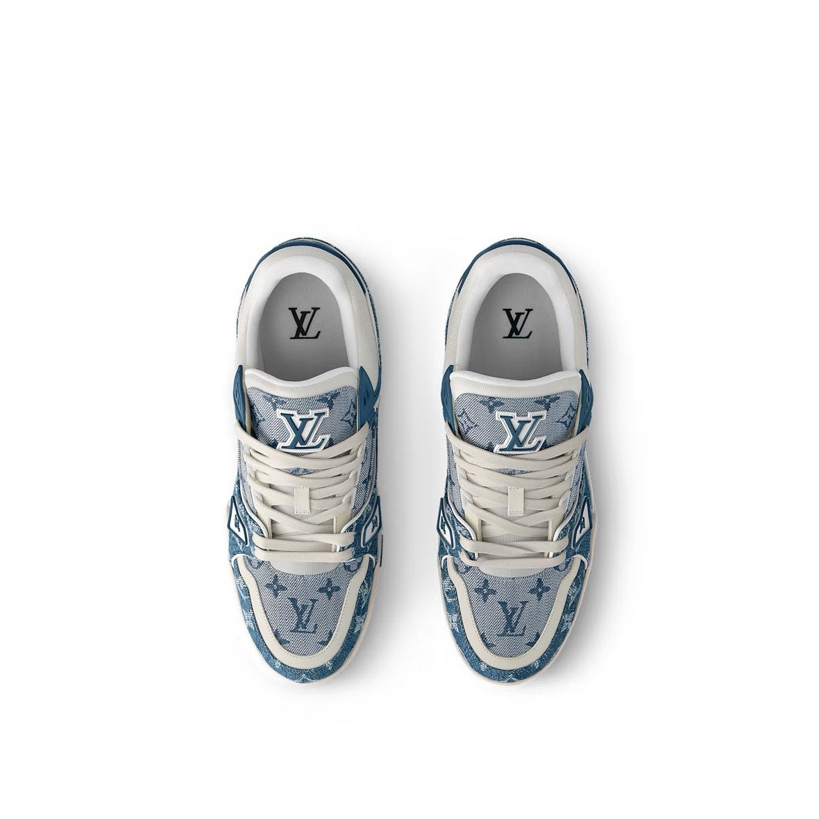 LV TRAINERS- WHITE BLUE