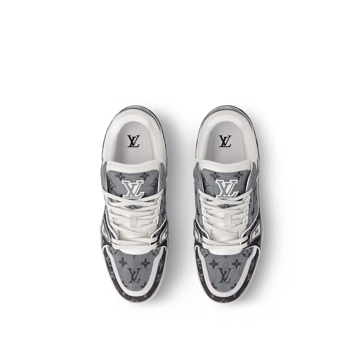 LV TRAINERS- WHITE GRAY