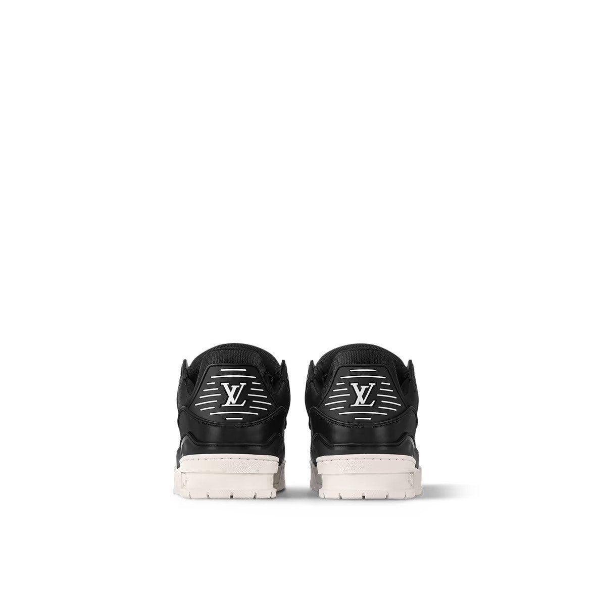 LV TRAINERS- BLACK WHITE
