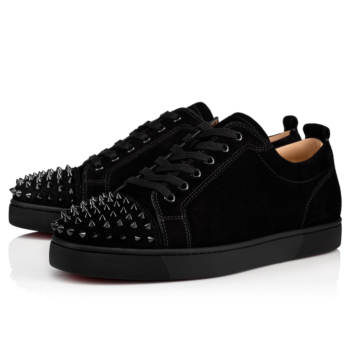 CL- VELVET BLACK SPIKES