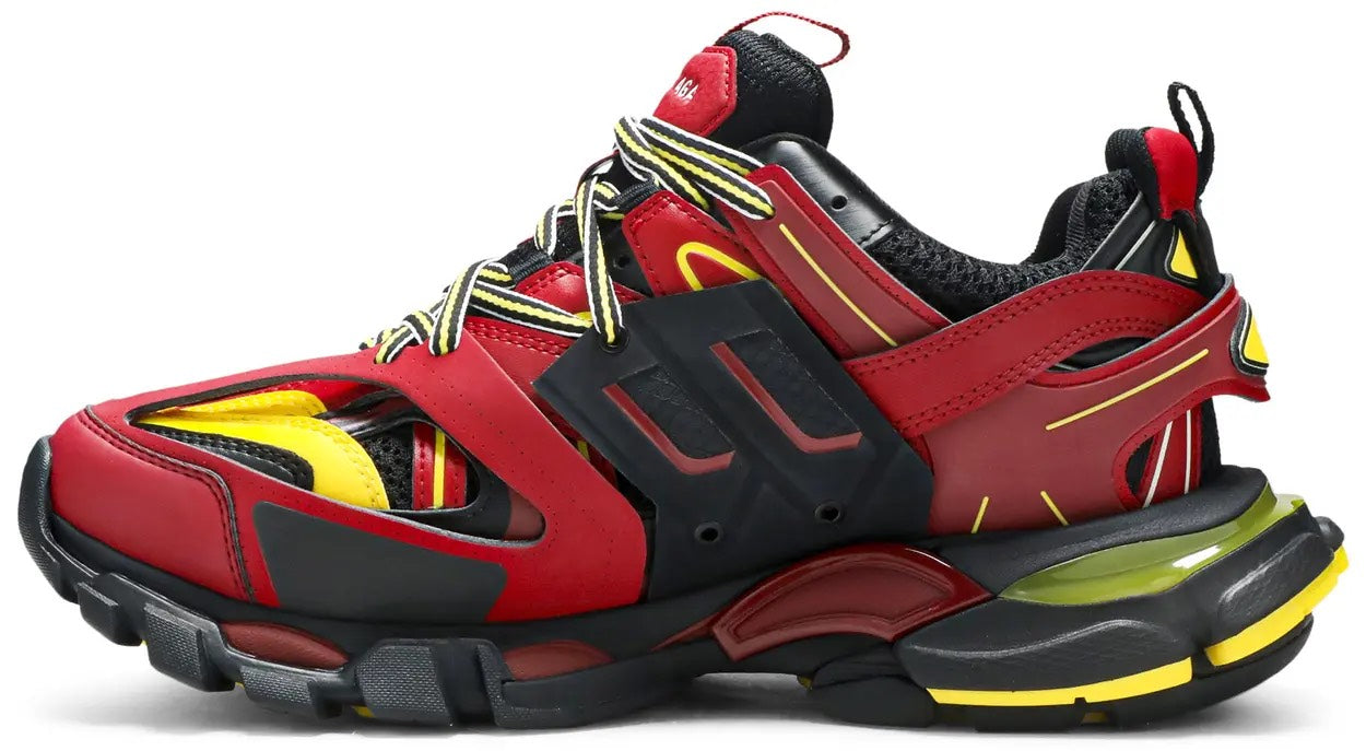 BALENCIAGA TRACK- RED YELLOW BLACK