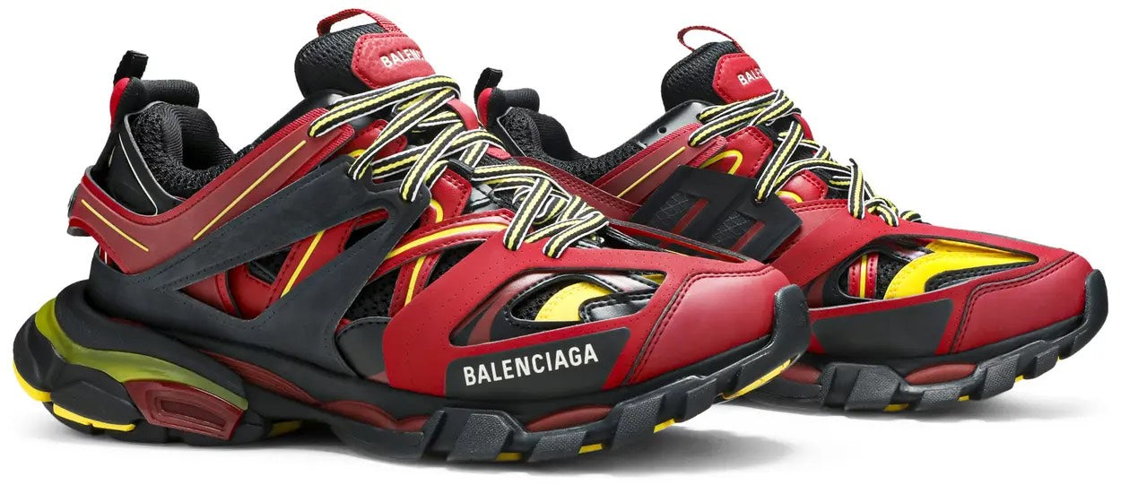 BALENCIAGA TRACK- RED YELLOW BLACK