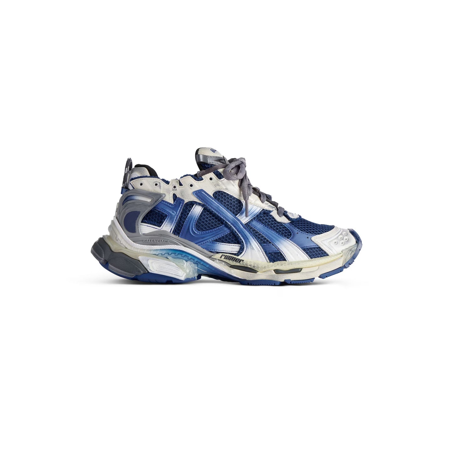 BALENCIAGA RUNNER- GRAY BLUE
