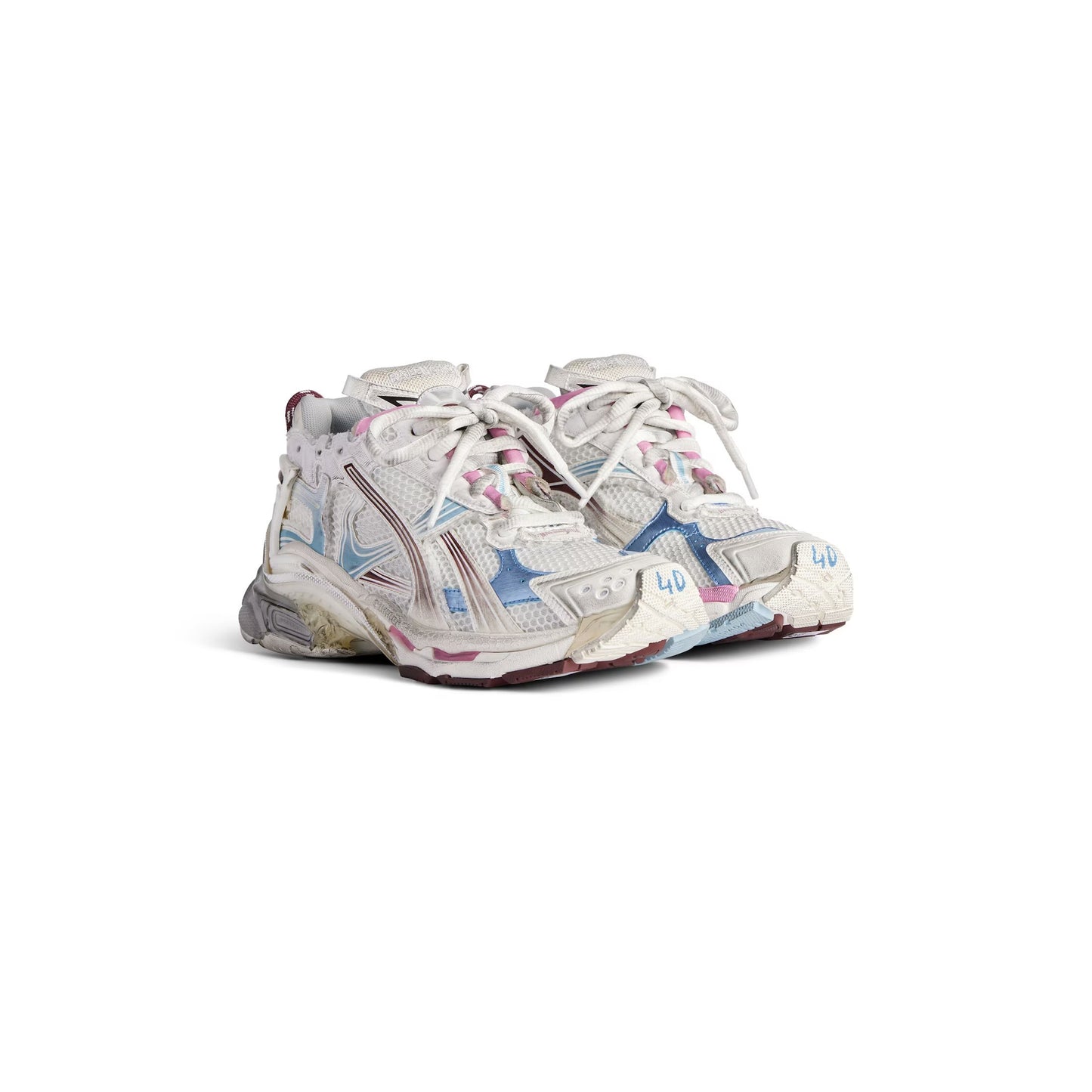 BALENCIAGA RUNNER- PINK BLUE
