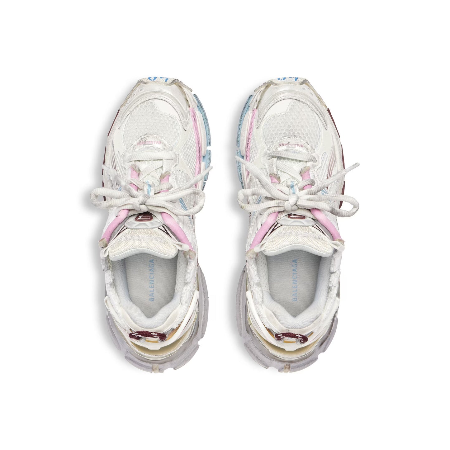 BALENCIAGA RUNNER- PINK BLUE