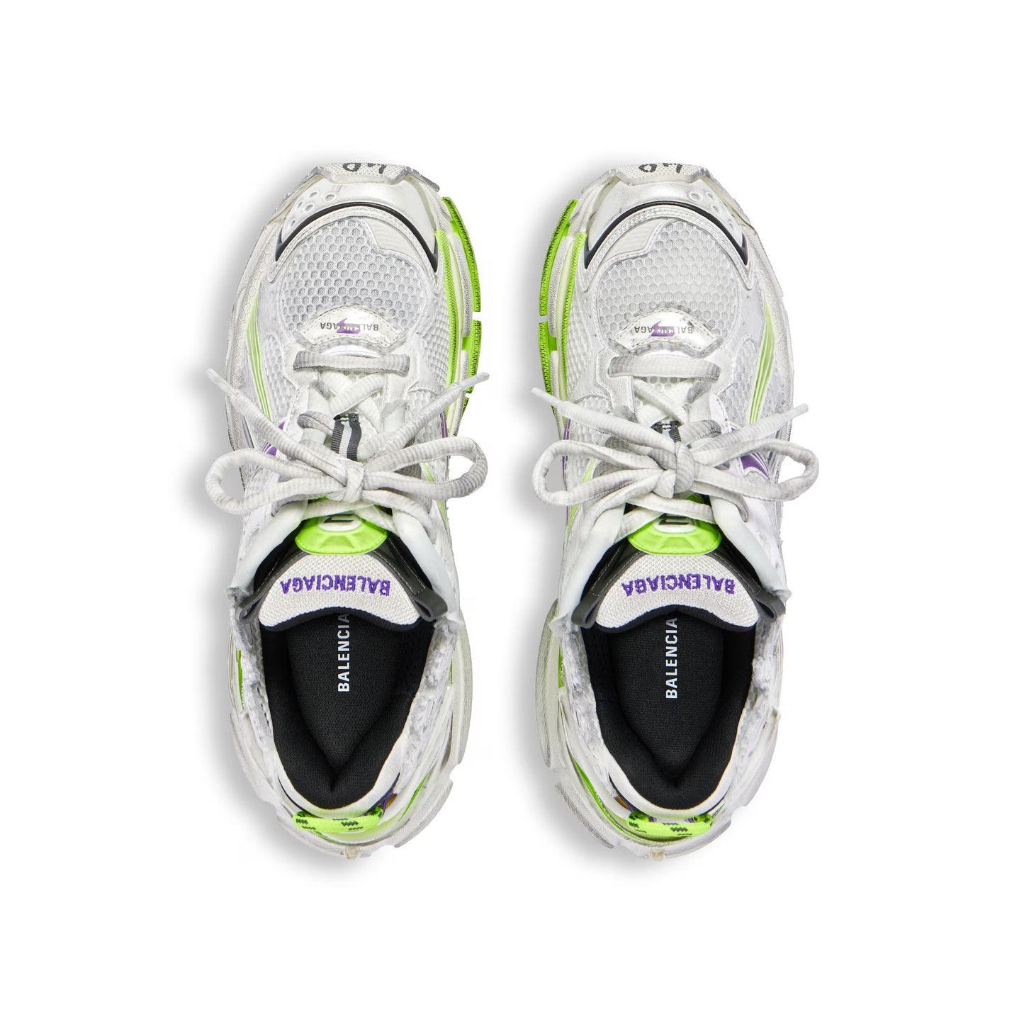 BALENCIAGA RUNNER- PURPLE GREEN