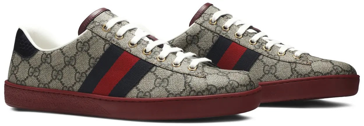 GUCCI ACE- GRAY RED