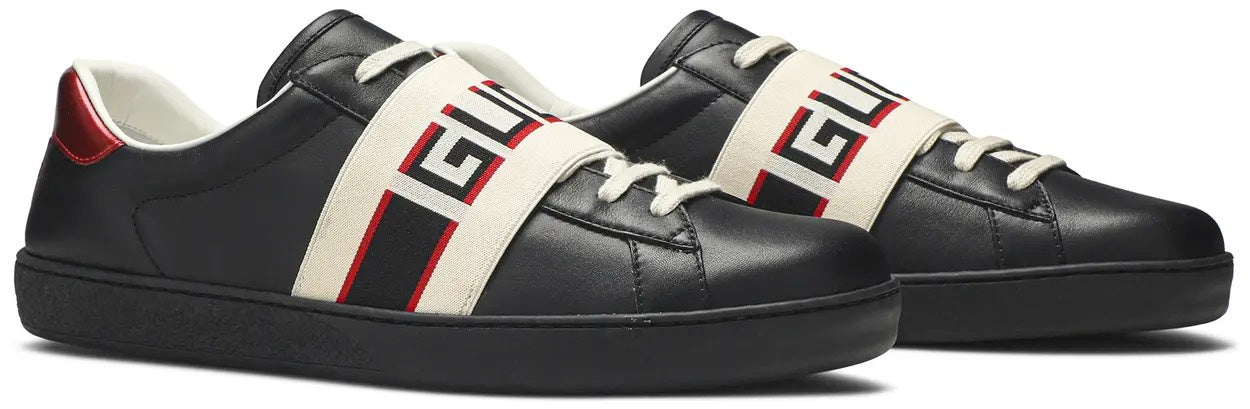 GUCCI ACE- BLACK STRAP