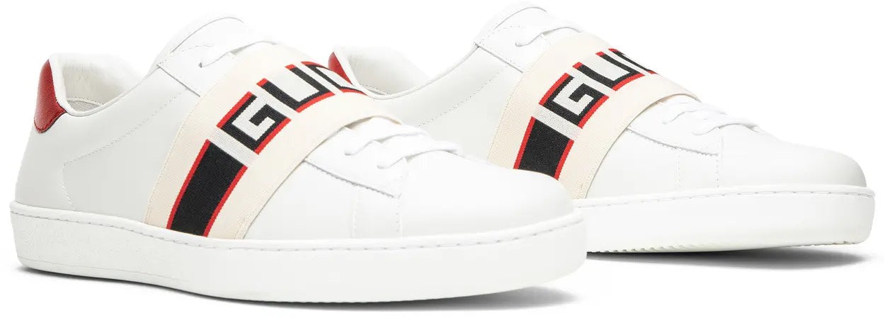 GUCCI ACE- WHITE STRAP