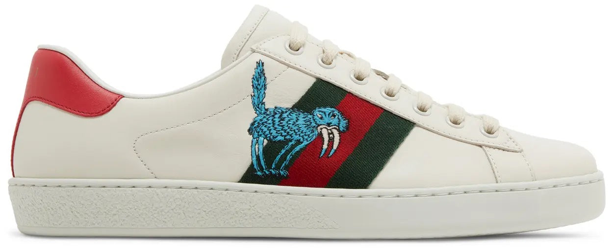 GUCCI ACE- WHITE LOGO