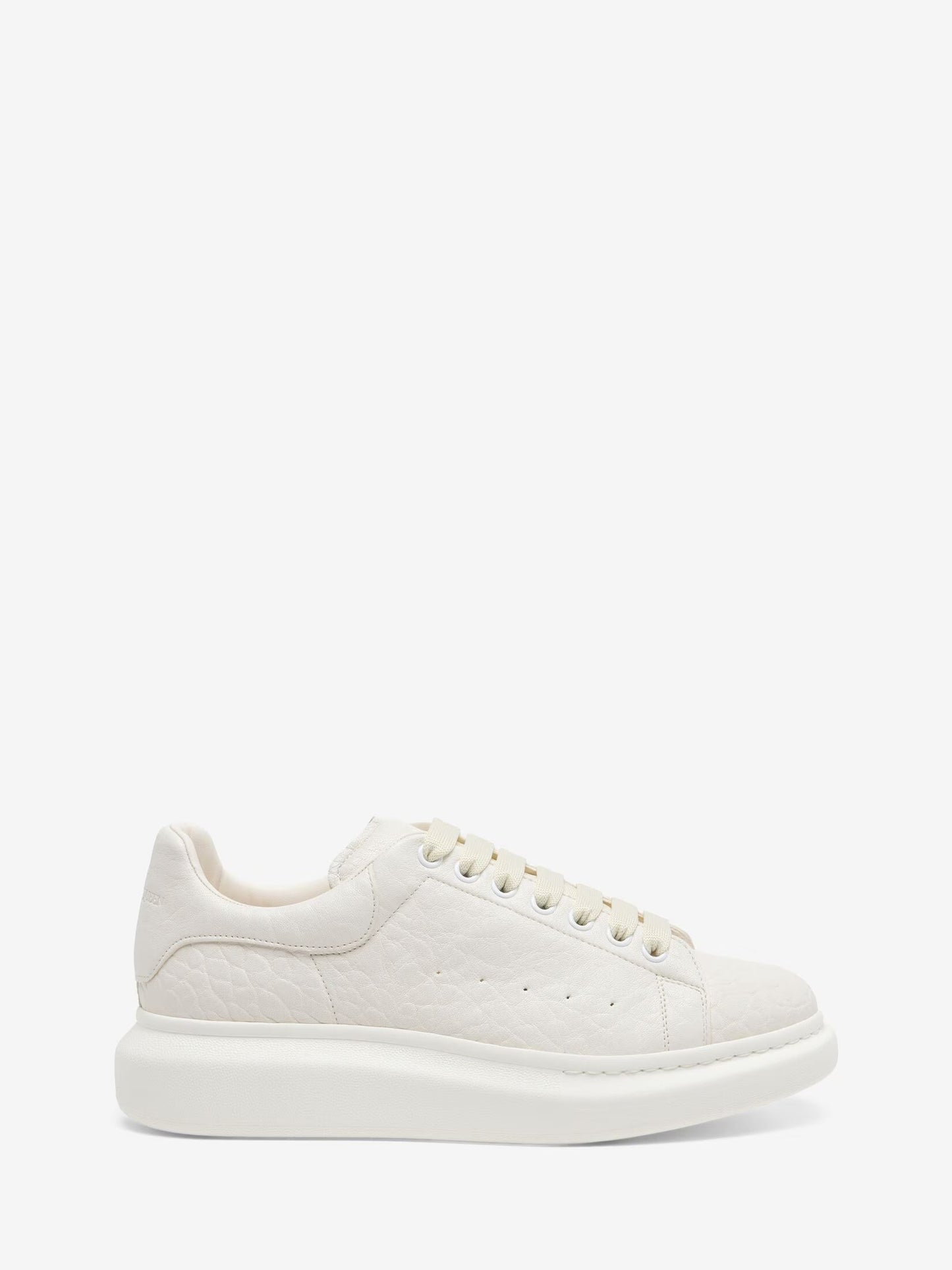 ALEXANDER MCQUEEN- LEATHER WHITE BLACK