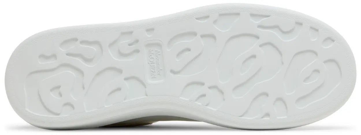 ALEXANDER MCQUEEN- LEATHER WHITE BEIGE