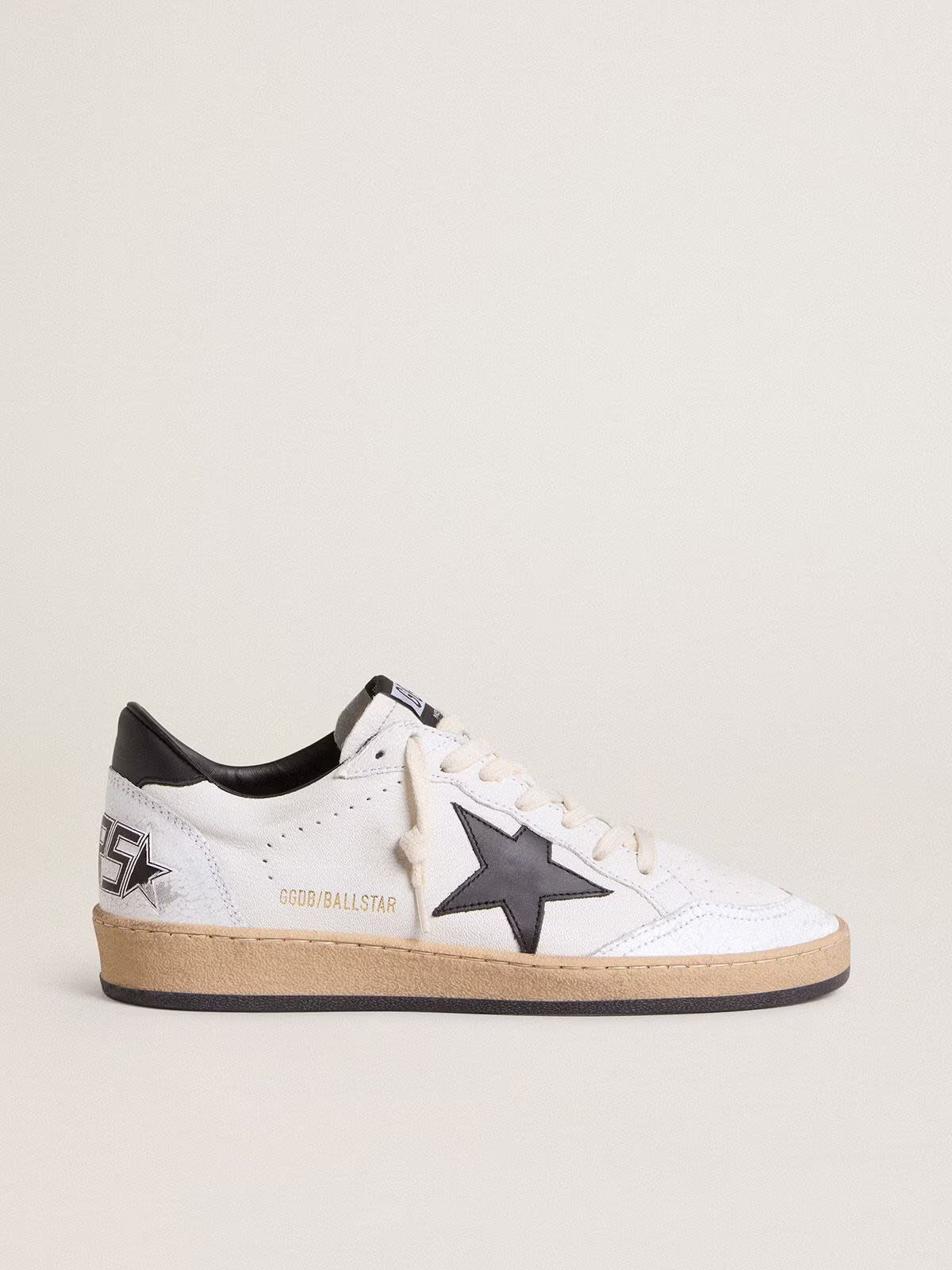 GOLDEN GOOSE- BALL STAR WHITE BLUE