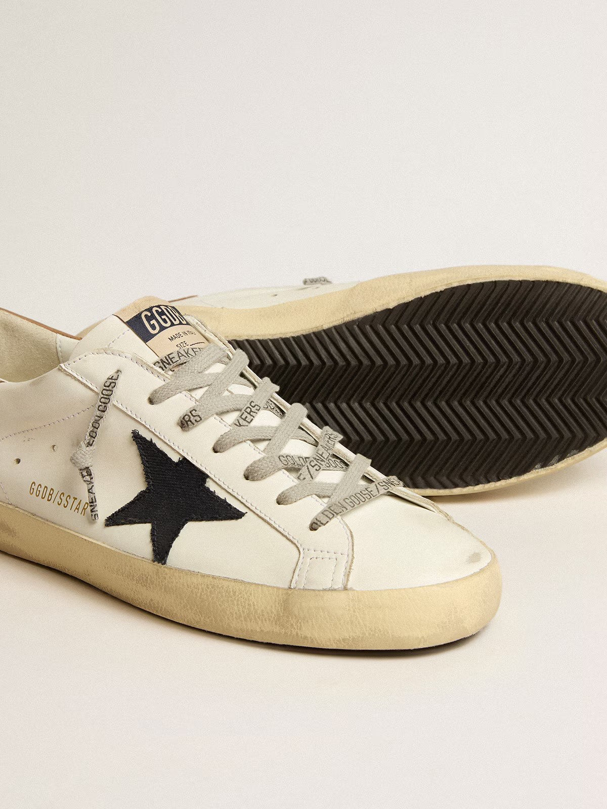 GOLDEN GOOSE SUPERSTAR- BROWN BLACK