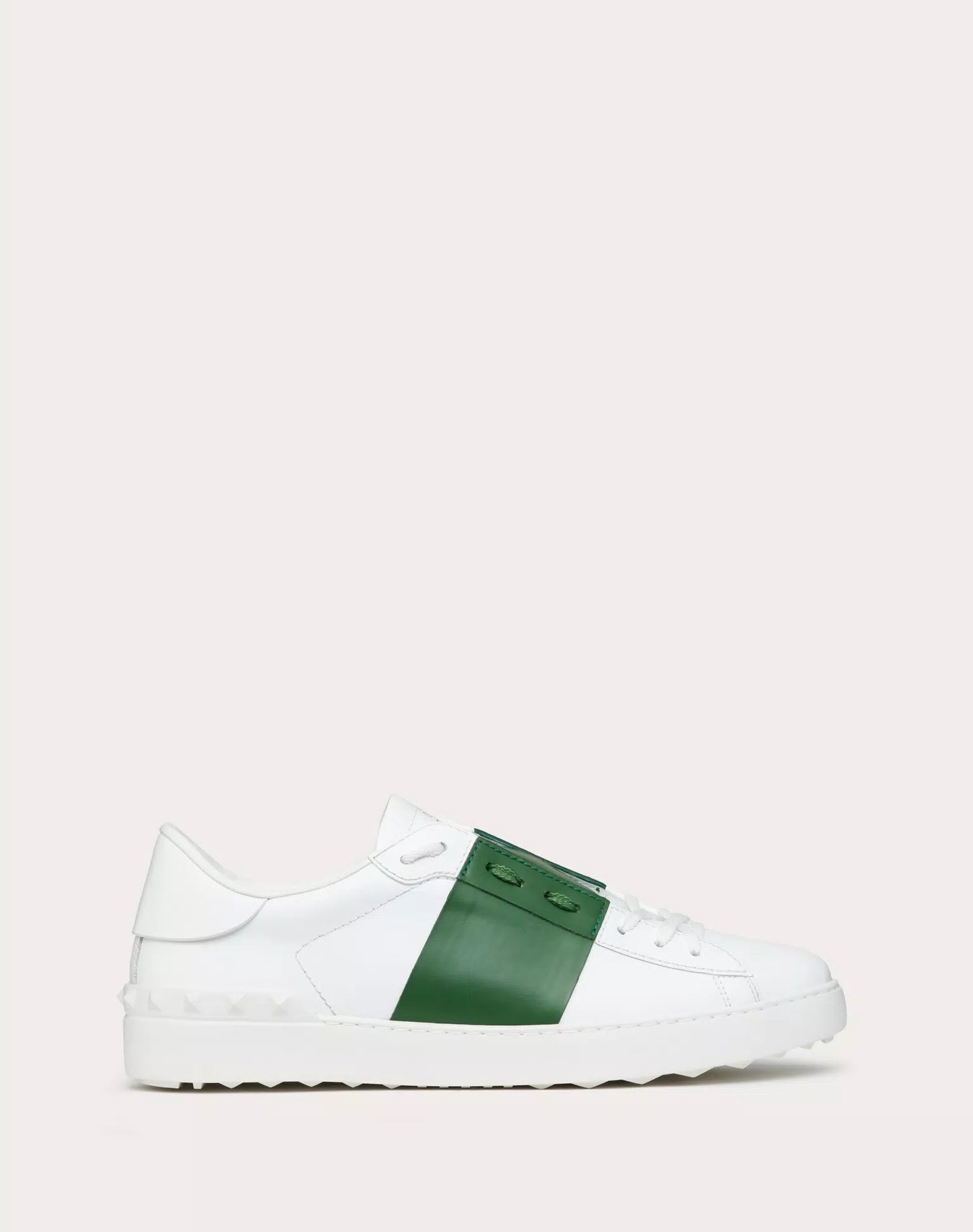 VLTN OPEN LEATHER- BLACK WHITE