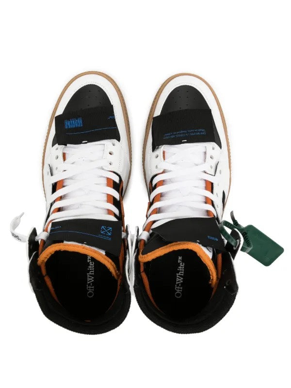 OFF WHITE- OFF COURT GUM SOLE