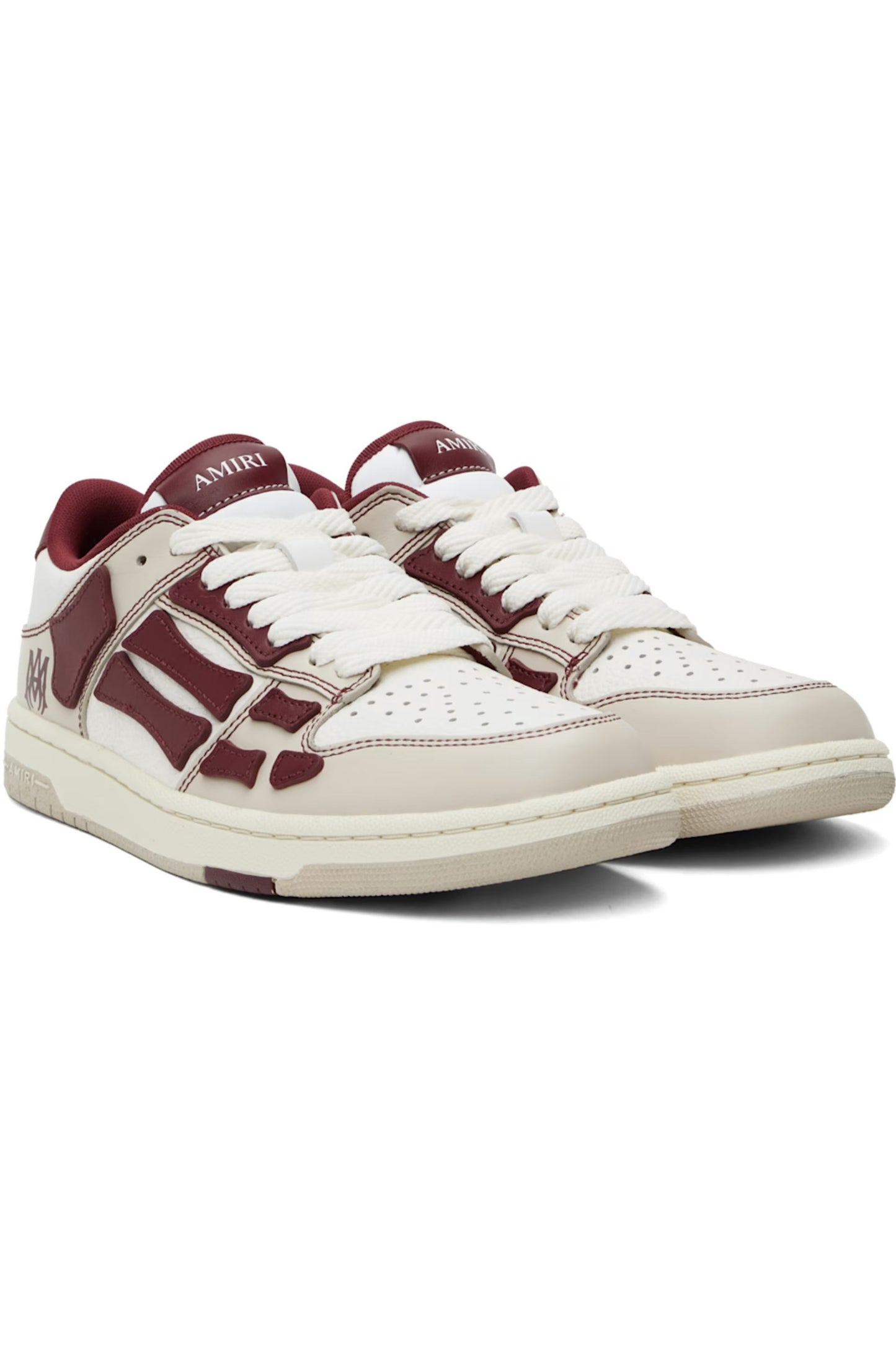 AMIRI SKEL- BEIGE RED