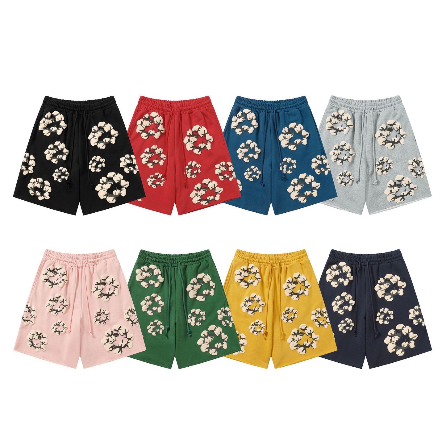 DENIM TEARS SHORTS- DARK