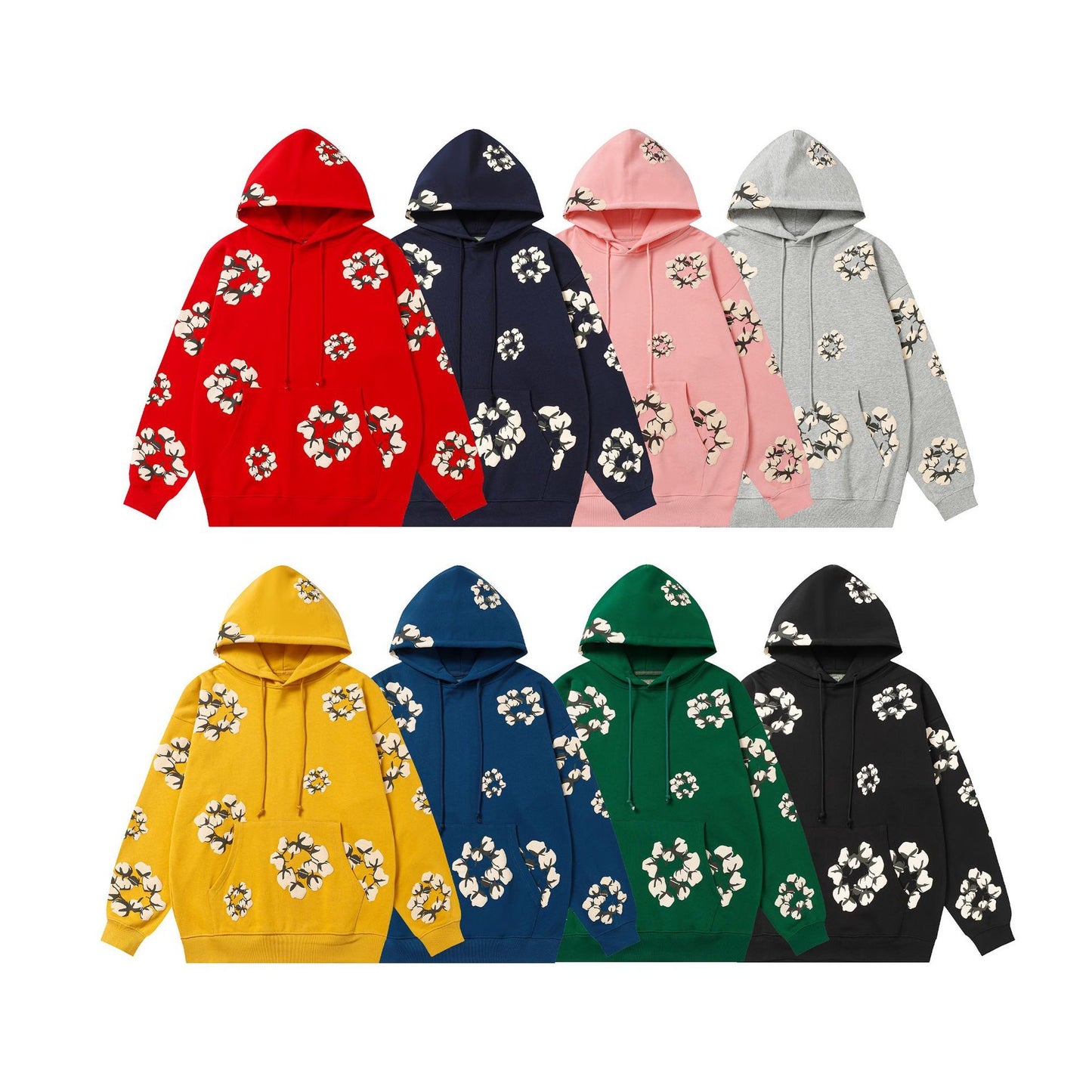 DENIM TEARS HOODIE- DARK