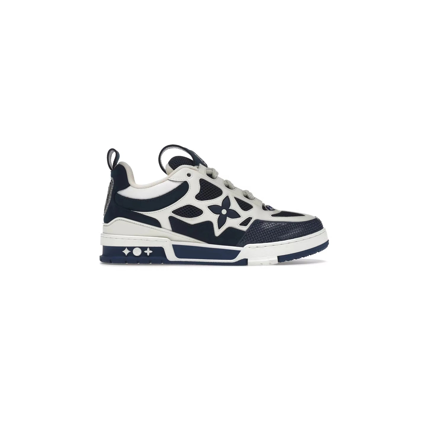 LV SKATE- WHITE BLUE