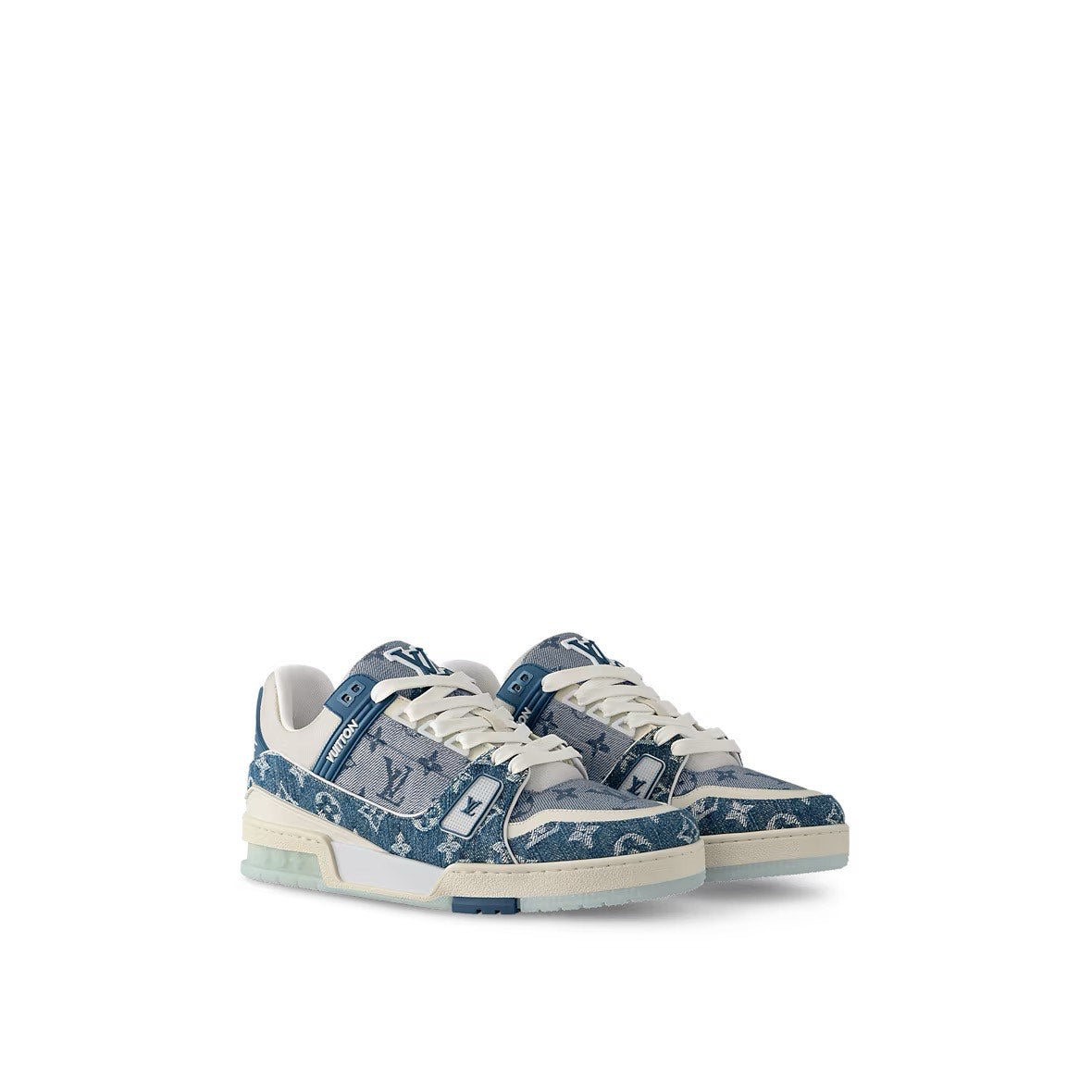 LV TRAINERS- WHITE BLUE