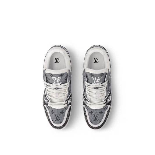 LV TRAINERS- WHITE GRAY