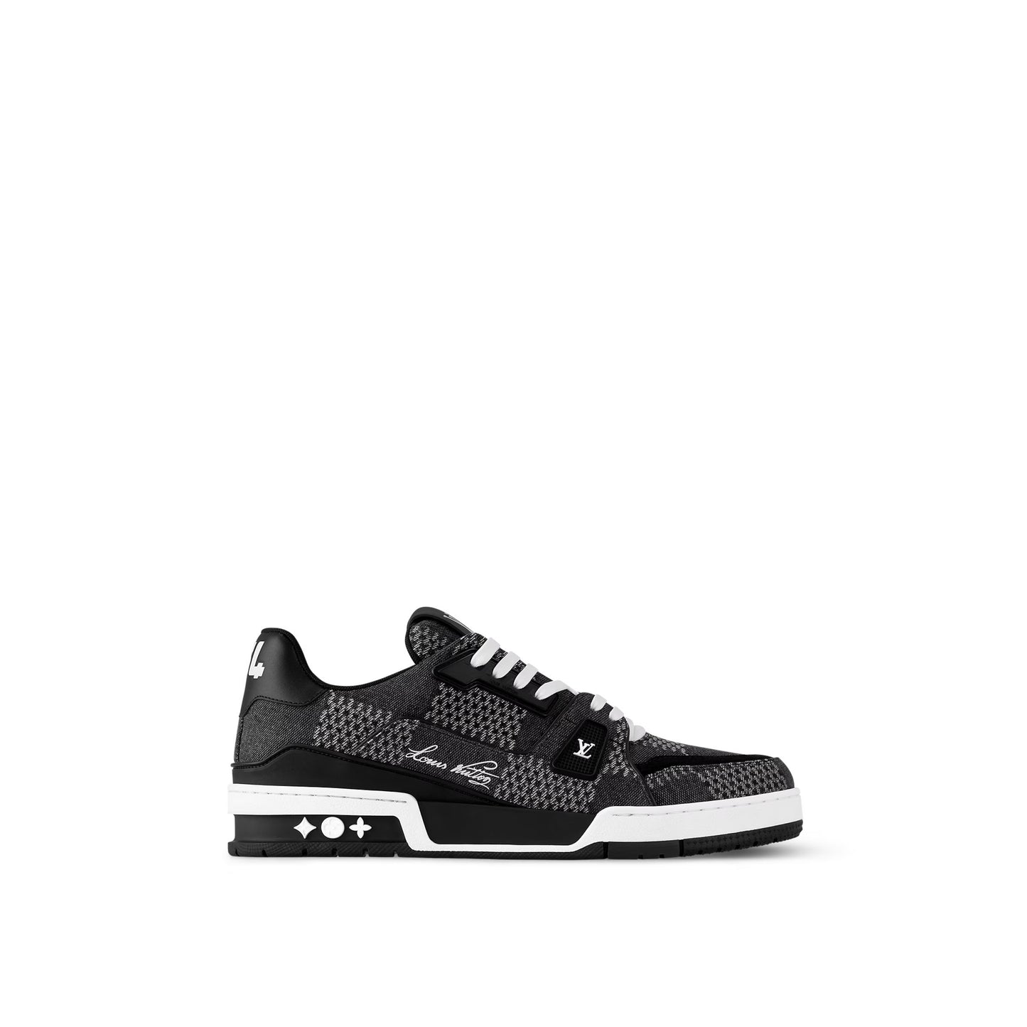 LV TRAINERS-  BLACK WHITE