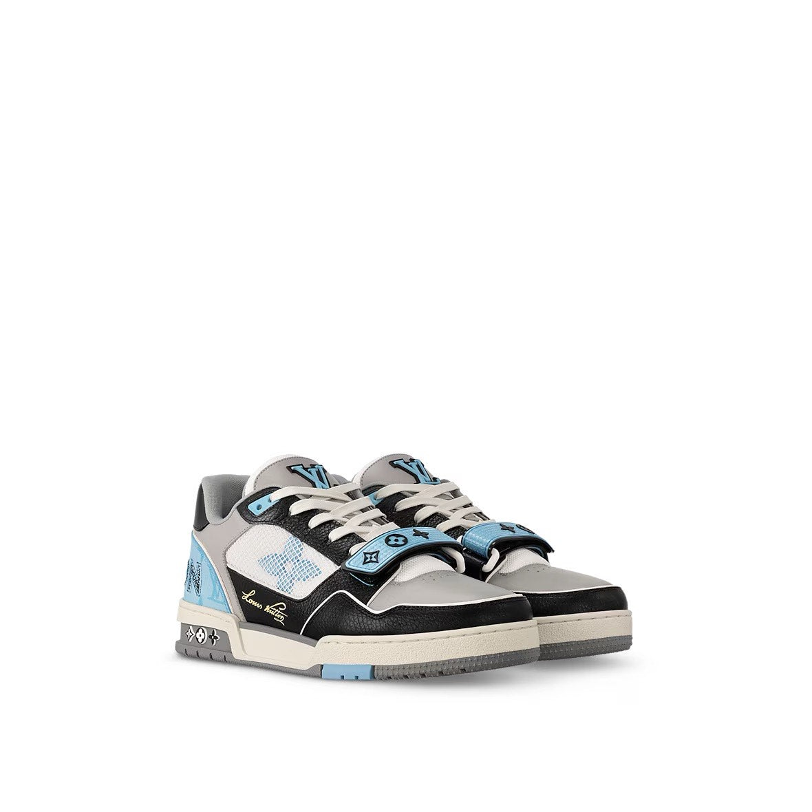 LV TRAINERS- GRAY BLUE