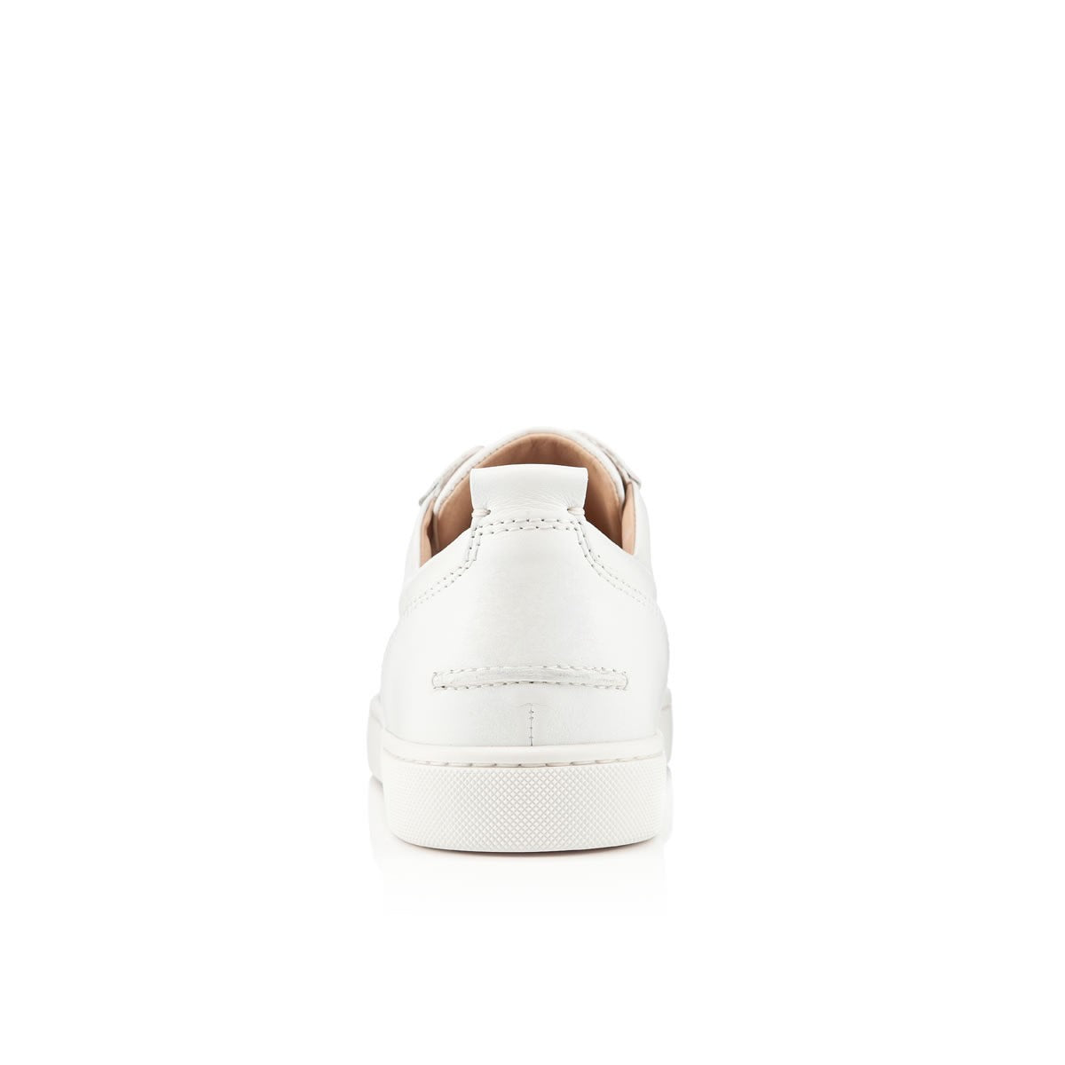 CL- LEATHER WHITE SPIKES