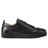 CL- LEATHER BLACK SPIKES