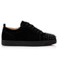 CL- VELVET BLACK SPIKES