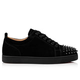 CL- VELVET BLACK SPIKES