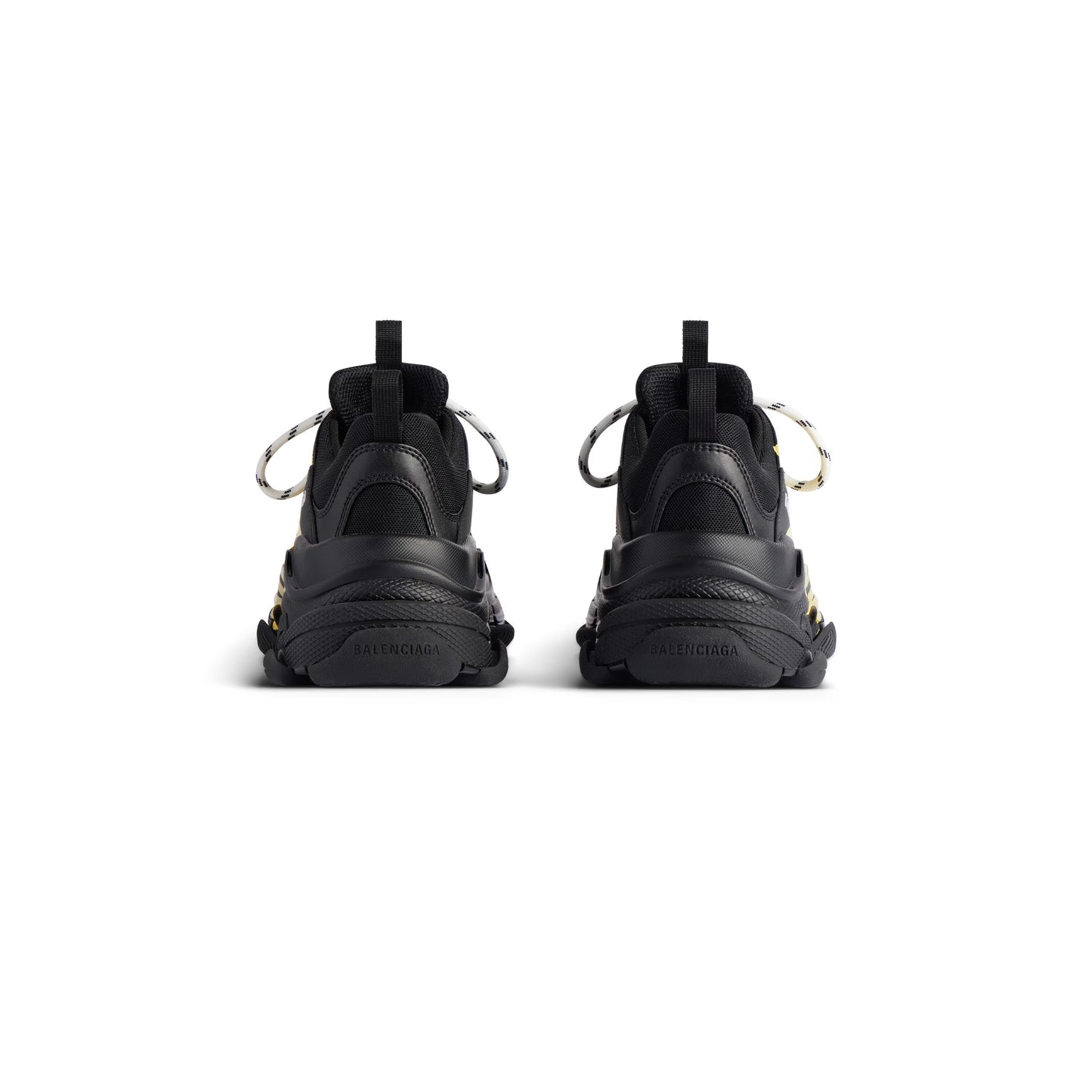 BALENCIAGA TRIPLE S- BLACK YELLOW
