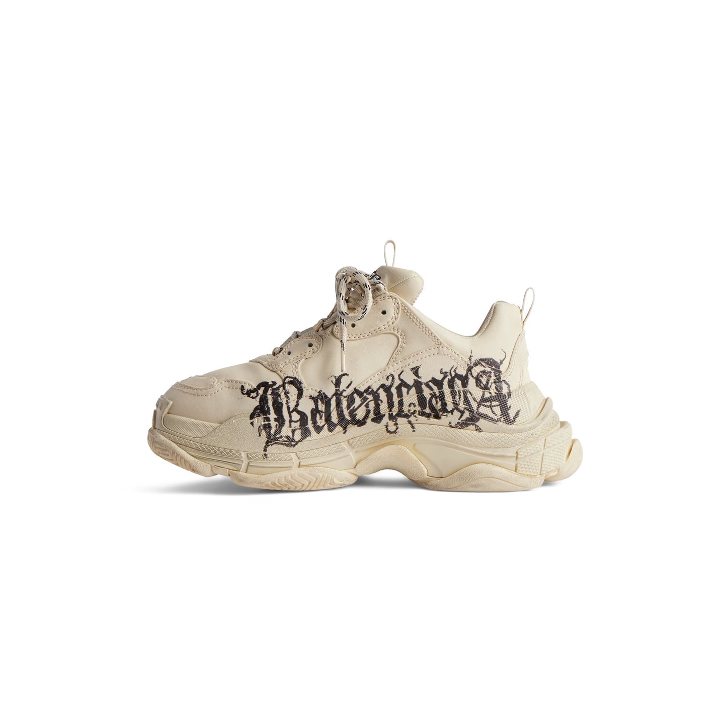 BALENCIAGA TRIPLE S- BEIGE RED