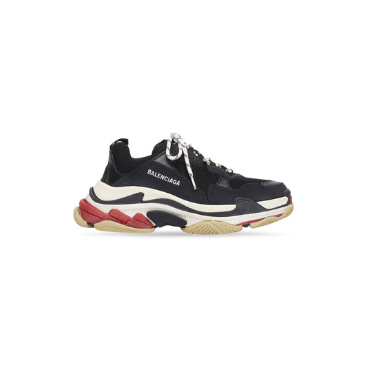 BALENCIAGA TRIPLE S- BLACK RED