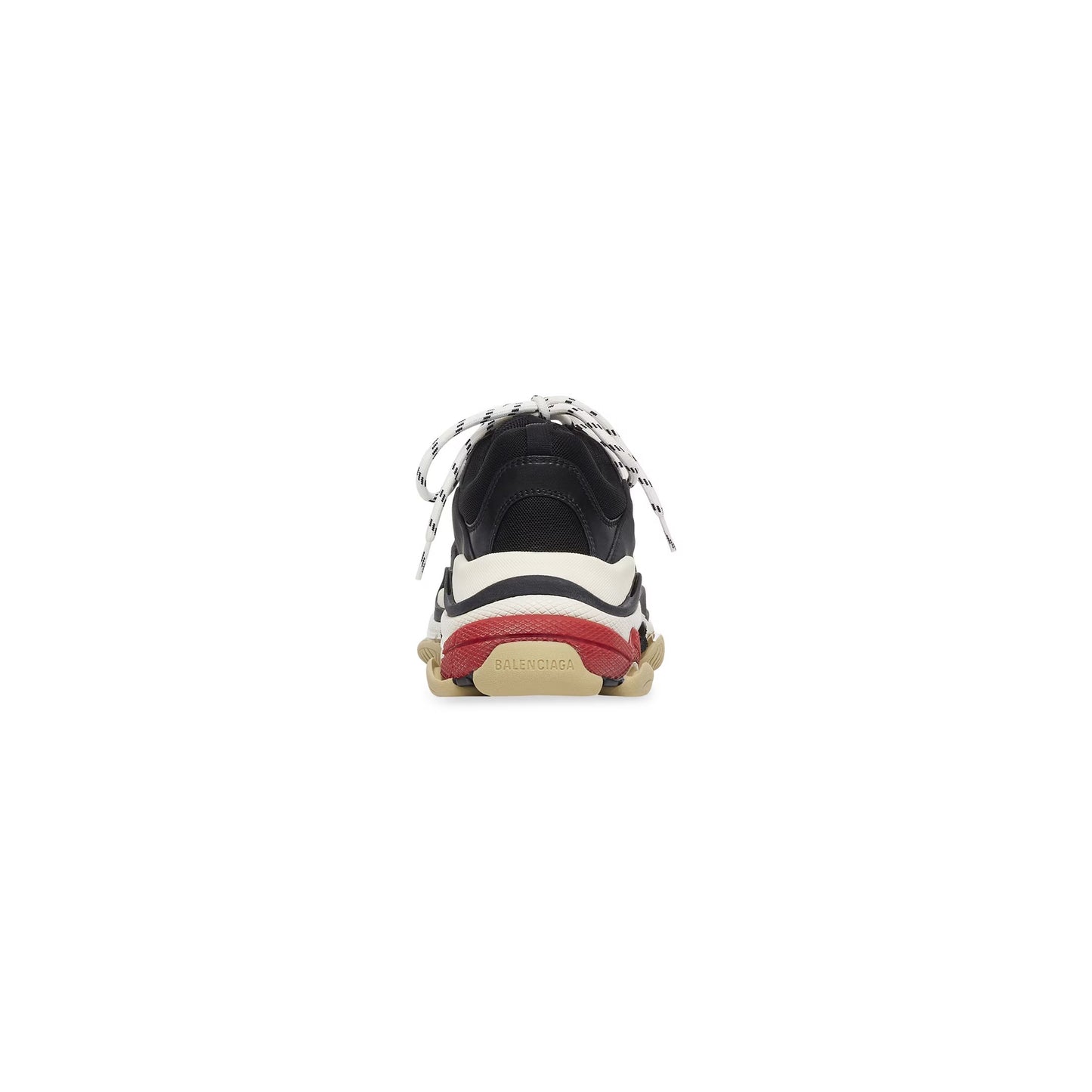 BALENCIAGA TRIPLE S- BLACK RED