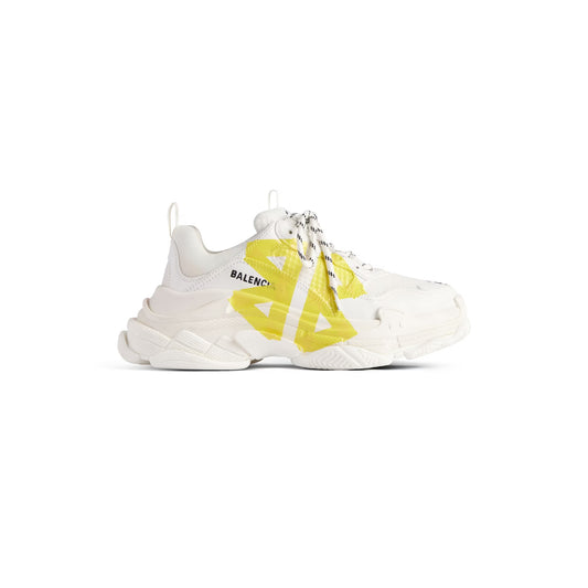 BALENCIAGA TRIPLE S- WHITE YELLOW