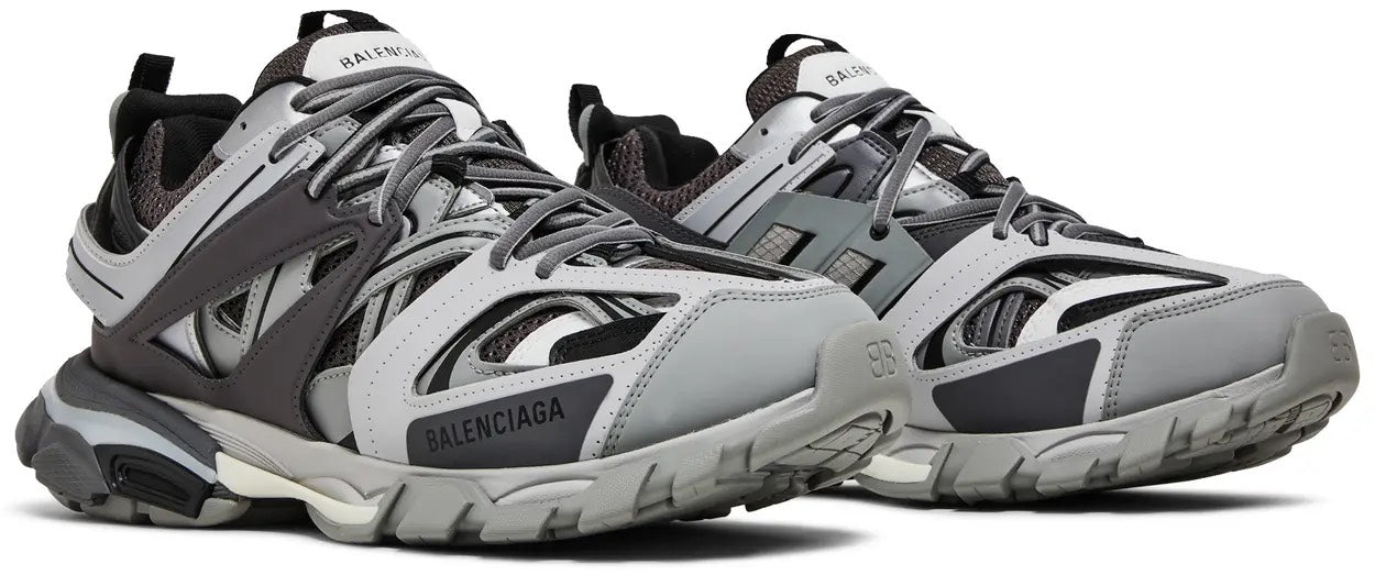 BALENCIAGA TRACK- GRAY BLACK LED