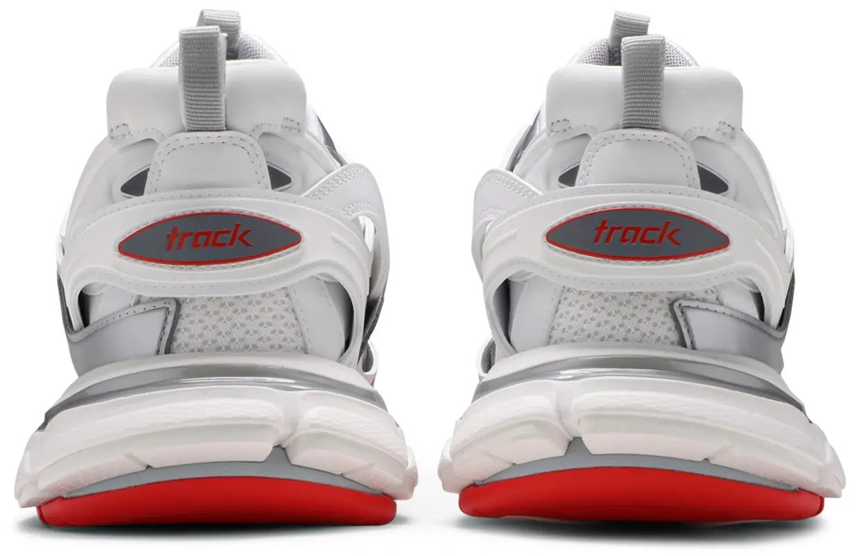 BALENCIAGA TRACK- SILVER RED