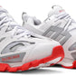 BALENCIAGA TRACK- SILVER RED