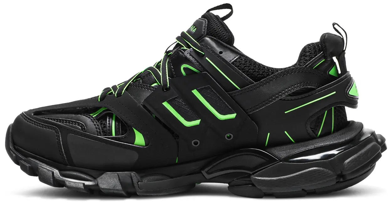 BALENCIAGA TRACK- BLACK GREEN