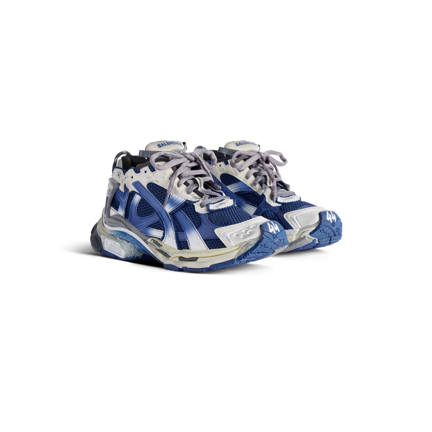 BALENCIAGA RUNNER- BEIGE BLUE