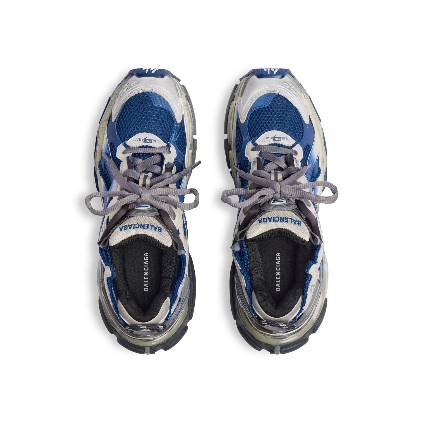 BALENCIAGA RUNNER- BEIGE BLUE