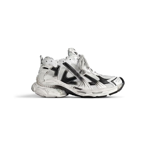 BALENCIAGA RUNNER- WHITE BLACK