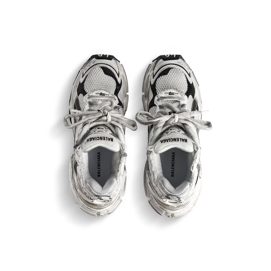 BALENCIAGA RUNNER- WHITE BLACK