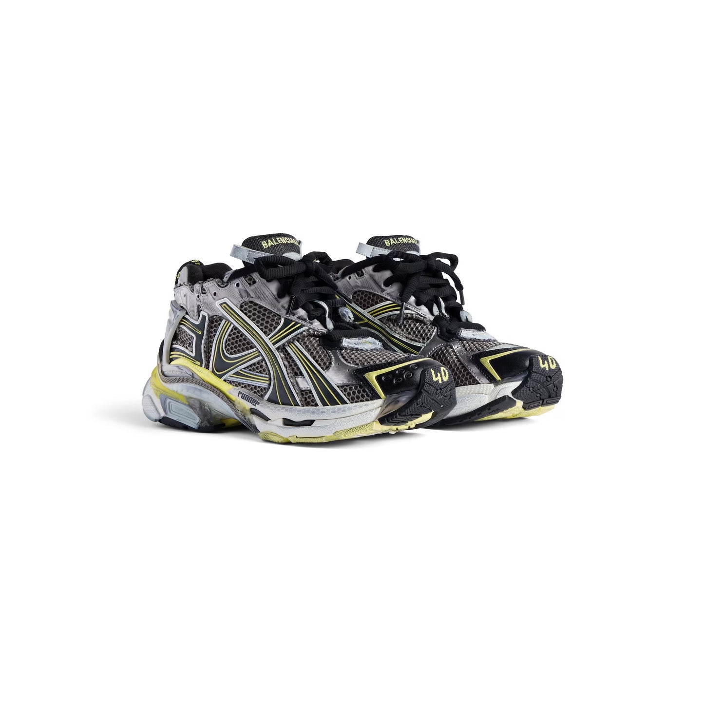 BALENCIAGA RUNNER- GRAY YELLOW
