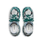 BALENCIAGA RUNNER- SILVER GREEN