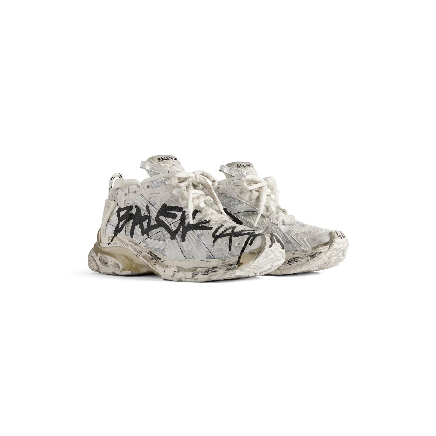 BALENCIAGA RUNNER- BEIGE LOGO
