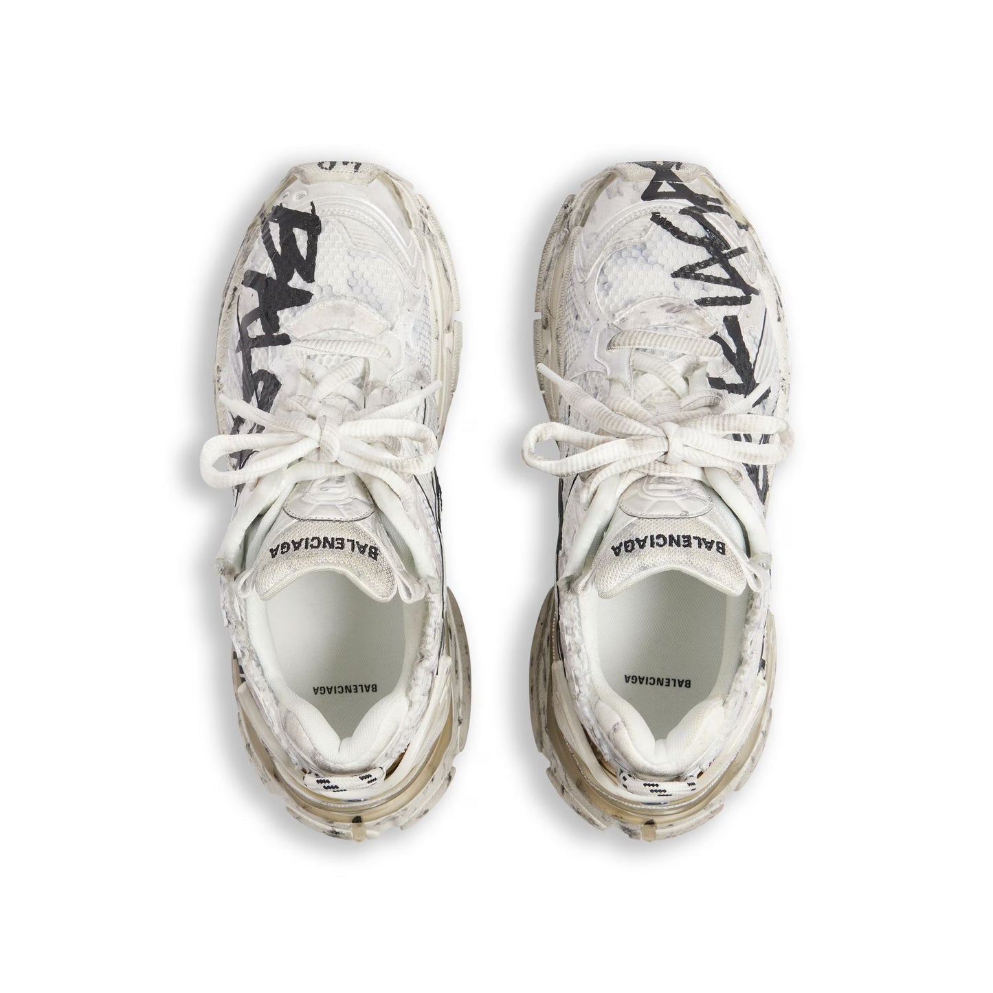 BALENCIAGA RUNNER- BEIGE LOGO